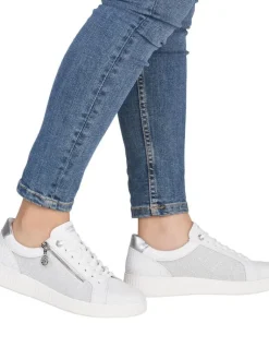 Remonte Tennarit Ja Sneakerit|tennarit D2E00-84 84 Weiss / Weiss-Silber / Weiss / Silber / Silver
