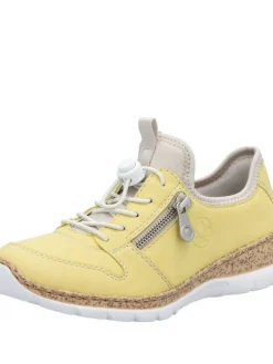 Rieker Kävelykengät|kävelykengät N42G0-68 68 Weizen / Perlcreme