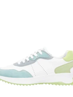 Rieker R-Evolution Tennarit Ja Sneakerit|sneakerit W1308-81 Lagune 81 Lagune/Weiss/bleu/lightmint/limette