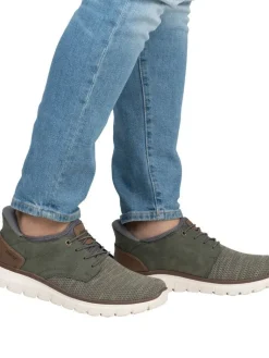 Rieker Tennarit Ja Sneakerit|sneakerit B6658-52 52 Salbei/moor/nuss/rauch