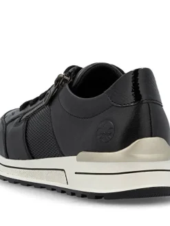 Rieker Tennarit Ja Sneakerit|Kävelykengät|sneakerit N1406-01 01 Schwarz / Schwarz