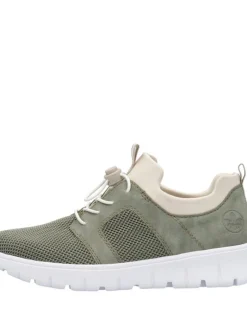Rieker Tennarit Ja Sneakerit|sneakerit Schilf Perlcreme 52 Schilf/schilf/perlcreme