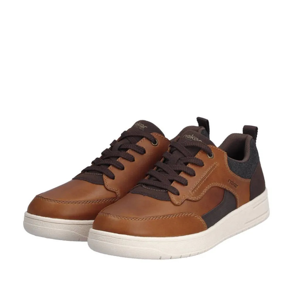 Rieker Tennarit Ja Sneakerit|tennarit B7804-24 24 Amaretto / Moro / Moro / Schwarz