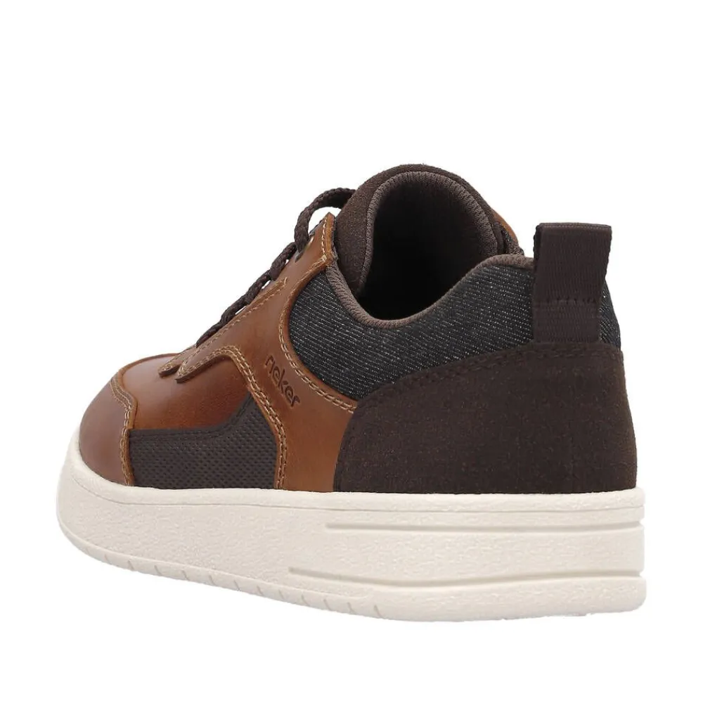 Rieker Tennarit Ja Sneakerit|tennarit B7804-24 24 Amaretto / Moro / Moro / Schwarz