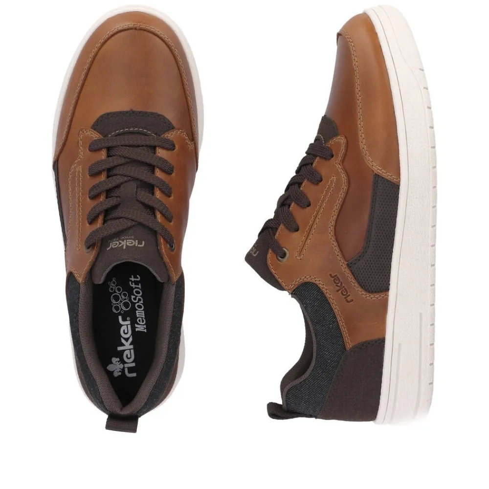 Rieker Tennarit Ja Sneakerit|tennarit B7804-24 24 Amaretto / Moro / Moro / Schwarz