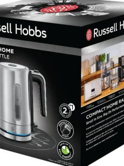 Russell Hobbs Kahvi Ja Kuumat Juomat|vedenkeitin Compact Home 24190-70 teräs