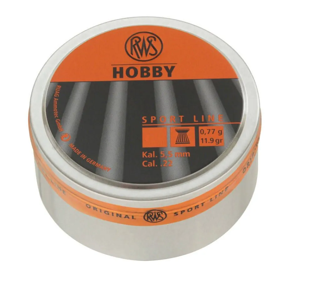 Asetarvikkeet Ja -Laukut|RWS Ilmakiväärin luoti RWS Hobby 5,5 mm 0,77 g 500 kpl