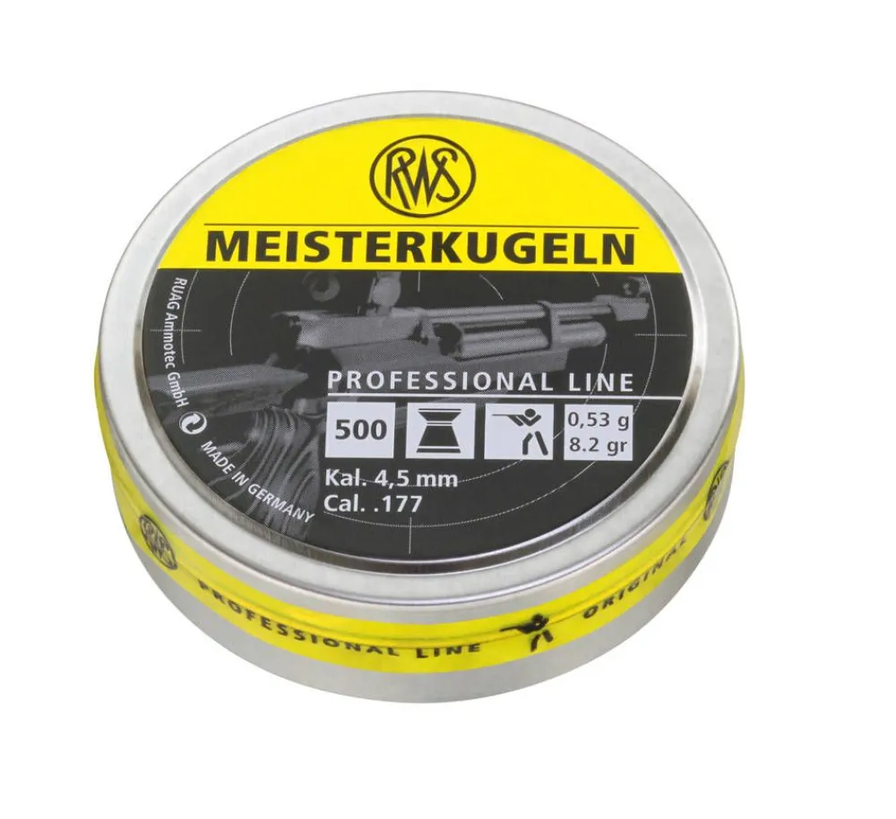 RWS Ilmakiväärin luoti RWS 4,5 0,53 g 500 kpl> Clearance