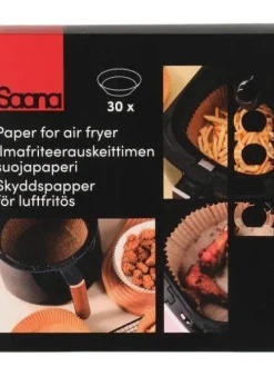 Saana Kertakäyttö|suojapaperi ilmafriteerauskeittimeen 30 kpl