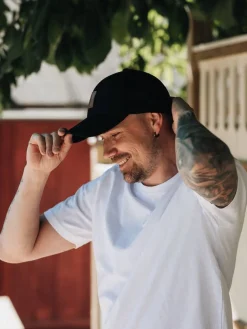 Salon lakkitehdas Hatut, Huivit Ja Käsineet|lippis Baseball Cap Curve Fitted MUSTA