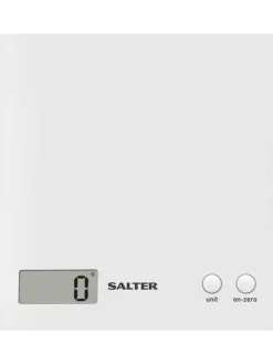Salter Keittiötarvikkeet|keittiövaaka valkoinen 3 kg