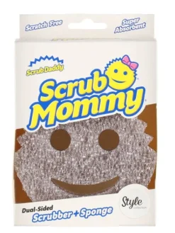 Scrub Daddy Puhdistus Ja Siivous|puhdistussieni Scrub Mommy harmaa