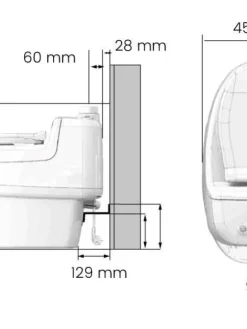Separett Pihatarvikkeet|kuivakäymälä Villa 9010 12/230V