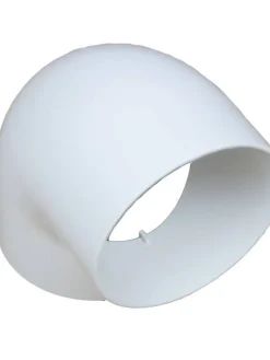 putkiliitos 90º ø75 mm Villa 9000->Separett