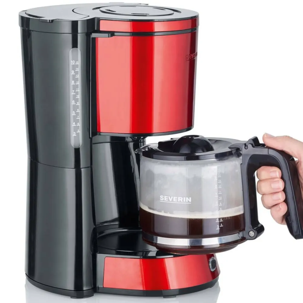 kahvinkeitin KA4817 punainen>severin Clearance
