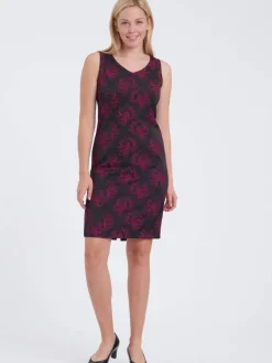 Shenina Lyhyet Juhlamekot|mekko MUJU 367 18 Musta / Purppura
