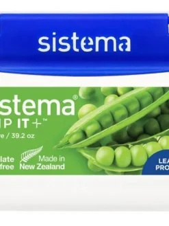 Sistema Ruoansäilytys Ja Järjestys|Klip It + säilytysrasia 1,15 L