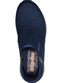 kävelykengät Mens De Luxe Walker NVY>Skechers Online