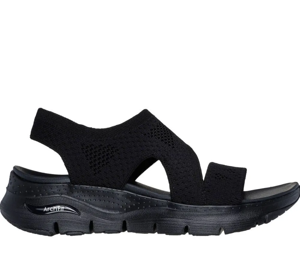 Skechers Sandaalit|sandaalit Womens Arch Fit BBK BBK Black