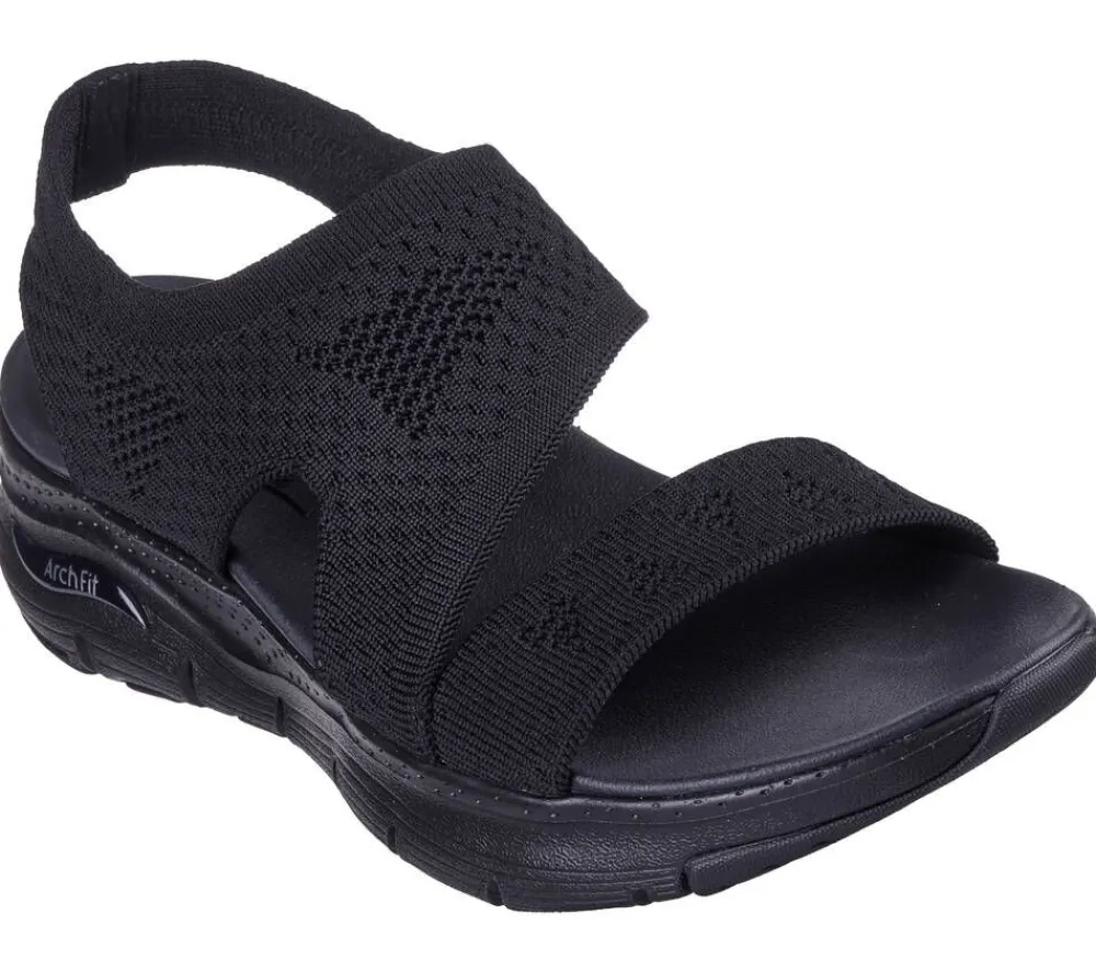 Skechers Sandaalit|sandaalit Womens Arch Fit BBK BBK Black