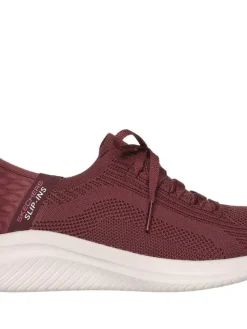 Skechers Tennarit Ja Sneakerit|sneakerit Womens Ultra Flex 3.0 Slip-Ins BURG BURG Burgundy