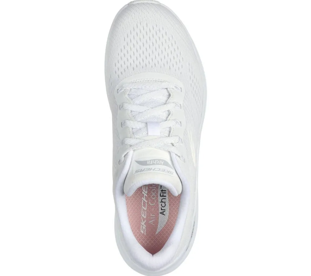sneakerit Womens Arch Fit - Big Appeal WHT>Skechers Outlet