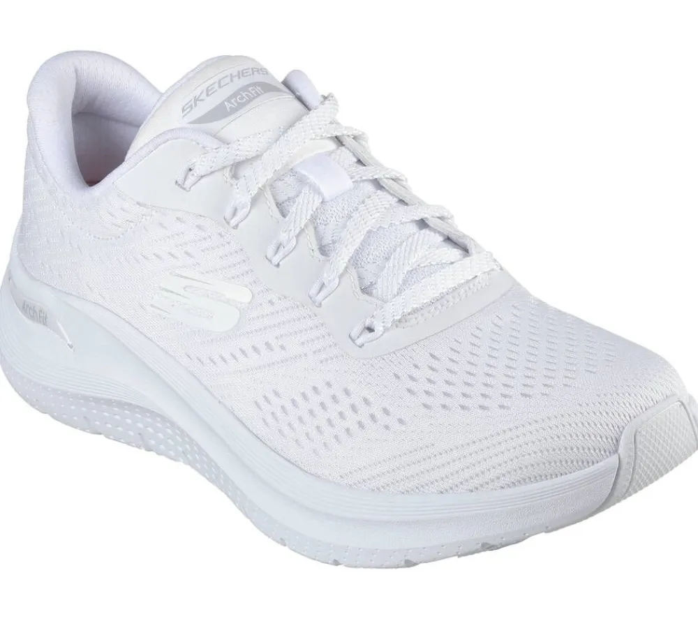 sneakerit Womens Arch Fit - Big Appeal WHT>Skechers Outlet