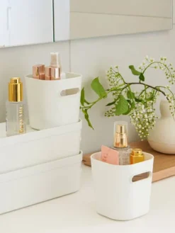 Compact Mini säilytyslaatikko 0,6 L valkoinen><noscript><img width=