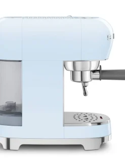 Smeg Kahvi Ja Kuumat Juomat|espressokeitin ECF02PBEU pastellinsininen