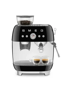 Smeg Kahvi Ja Kuumat Juomat|espressokeitin myllyllä EGF03BLEU musta