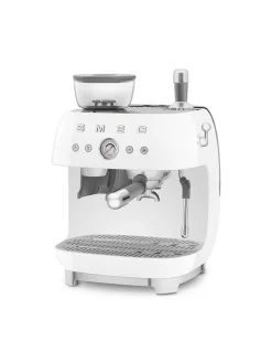 espressokeitin myllyllä EGF03WHEU valkoinen>Smeg