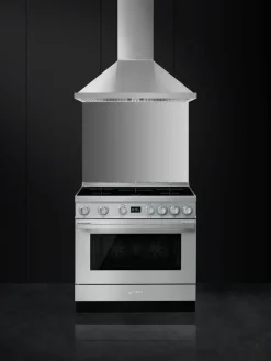Smeg Uunit Ja Liedet|induktioliesi monitoimiuunilla CPF9IPX Portofino teräs