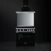 induktioliesi monitoimiuunilla CPF9IPBL Portofino musta>Smeg Best