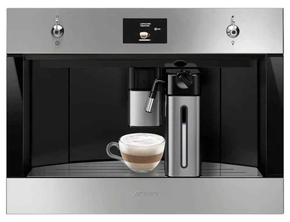 kahvikone CMS4303X integroitava teräs>Smeg Discount