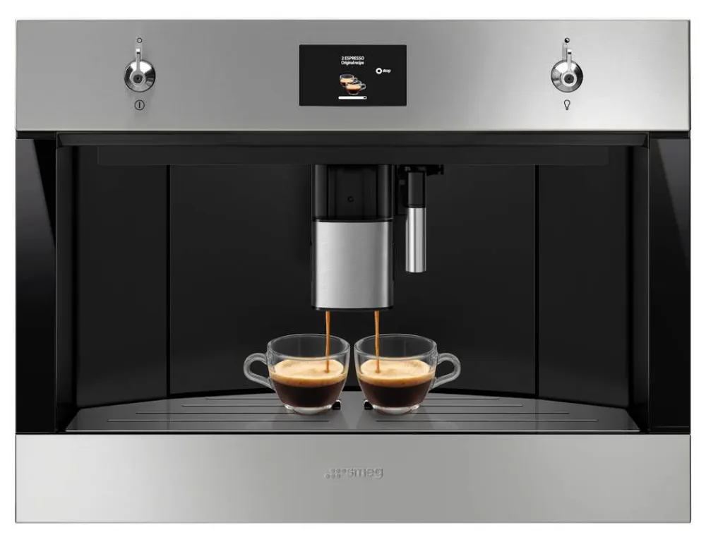 kahvikone CMS4303X integroitava teräs>Smeg Discount