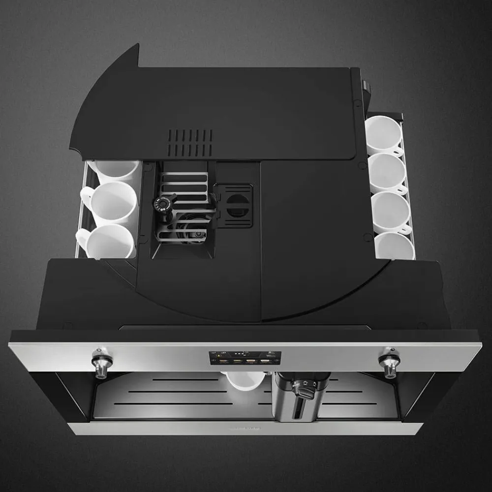 kahvikone CMS4303X integroitava teräs>Smeg Discount