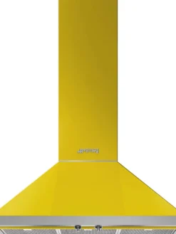 Smeg Liesituulettimet|liesituuletin KPF9YW Portofino 90 cm keltainen seinämalli