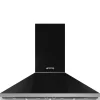 Smeg Liesituulettimet|liesituuletin Portofino 120 cm musta