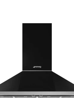 Smeg Liesituulettimet|liesituuletin Portofino 120 cm musta