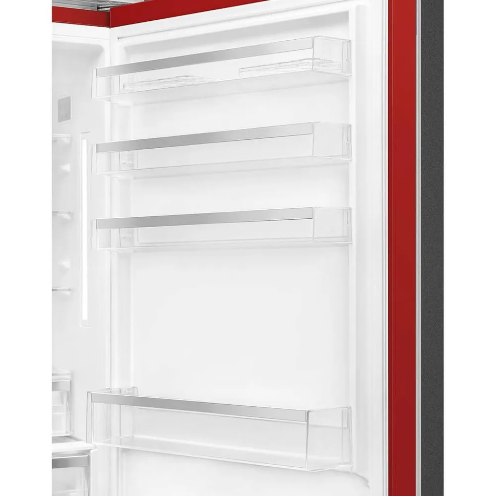 Smeg Jääkaapit Ja Pakastimet|Portofino jääkaappipakastin FA490RR5 punainen oikea SPA