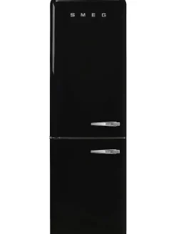 Smeg Jääkaapit Ja Pakastimet|retrojääkaappi FAB32LBL5 musta, vasen