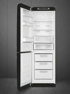 Smeg Jääkaapit Ja Pakastimet|retrojääkaappi FAB32LBL5 musta, vasen
