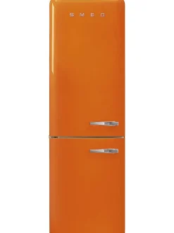 Smeg Jääkaapit Ja Pakastimet|retrojääkaappi FAB32LOR5 oranssi, vasen