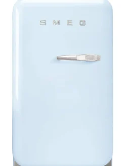 Smeg Jääkaapit Ja Pakastimet|retrojääkaappi FAB5LPB5 73 cm, pastellinsininen, vasen