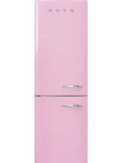 Smeg Jääkaapit Ja Pakastimet|retrojääkaappi FAB32LPK5 vaaleanpunainen, vasen