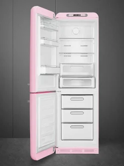 Smeg Jääkaapit Ja Pakastimet|retrojääkaappi FAB32LPK5 vaaleanpunainen, vasen