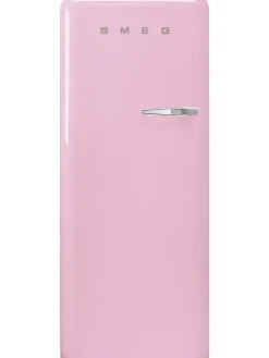 retrojääkaappi FAB28LPK5 153 cm, vaal. pun., vasen>Smeg Best