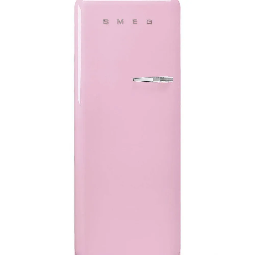 retrojääkaappi FAB28LPK5 153 cm, vaal. pun., vasen>Smeg Best