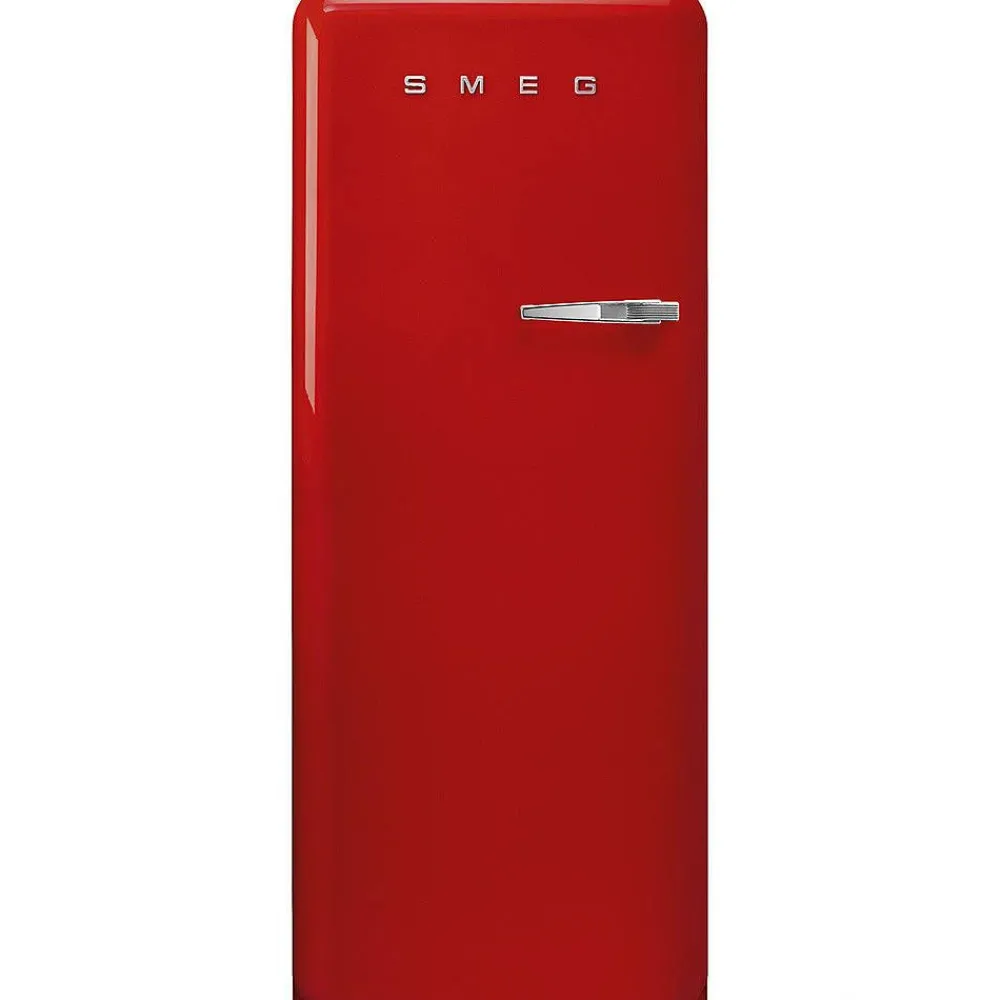 Smeg Jääkaapit Ja Pakastimet|retrojääkaappi FAB28LRD5 153 cm, pun., vasen