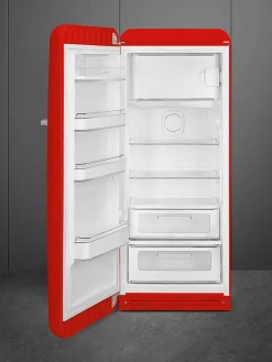 Smeg Jääkaapit Ja Pakastimet|retrojääkaappi FAB28LRD5 153 cm, pun., vasen